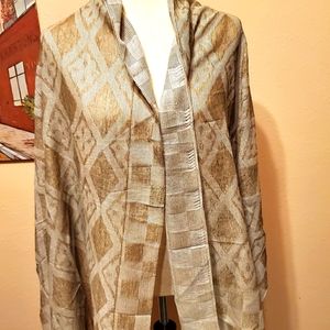 Diamond Checkered Scarf Wrap